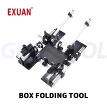 Airplane Box Folding Fixture Box Folding Tool Paper Box Auxiliary Machine Manual Tool Strapping Machine Adjustable Size