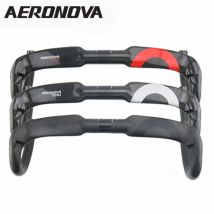 Carbonfaser-Geschwindigkeitslenker, gebogene Stange für Rennräder, 31,8 mm, AERONOVA, Innenführung, 400/420/440 mm, Aero Carbon Drop-Lenker