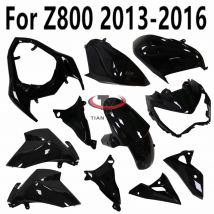 Helles schwarzes Motorrad für Z800 2013–2016, Karosserieverkleidung, Verkleidungskomponenten, Heck hinter der Seitenwand, Kunststoffteile