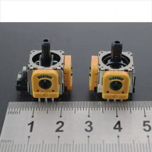 2 stücke 3D Analog Joystick Griff Stick Ersatzteile Sensor Modul Potentiometer für Sony Dualshock 4 PS4 Pro Controller Gamepad