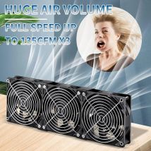 für GPU VGA 3000RPM Lüfterkühlung mit Controller 120mm 12cm 12V 220V Btc Maschinengehäuse Workstation Schrank Kühler Server Lüfter