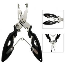 Multifunktions Angeln Zange Werkzeug Zubehör Locken Zangen Angeln Zange Split Ring-Haken Remover-Line Cutter Angeln Zange schere