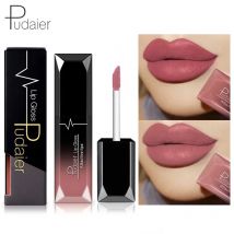 Pudaier Lippen Matt Flüssigen Lippenstift Make up Kosmetik Make-Up Lang anhaltende Feuchtigkeitscreme Lip Gloss Maquiagem Wasserdichte Lipgloss Stift
