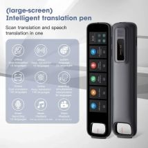 142 Sprachen Vietnam Hebräisch Thai Polnisch Lesen Scan Pen Offline Sprachübersetzung 3,76 Zoll Wörterbuch Punkt Online AI Translator