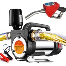 Pompa di trasferimento carburante 12V per cherosene diesel Pompa autoadescante 990W Arresto automaticamente il distributore di carburante della pompa dell'olio elettrica