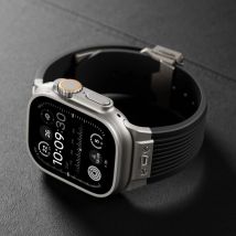 Silikonarmband für Apple Watch Ultra 2 Band 49 mm Metallschnalle Smartwatch Correa Armband iWatch Serie 9 8 7 SE 10 46 45 44 42 mm