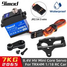 9IMOD 7kg 2065 Servo digitale impermeabile HV Metal Gear Mini Servo per TRX4M 1/18