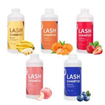 1L Wimpernreiniger Schaum Wimpernshampoo Keine Reizung Pumppresse Wimpernlift und Wachstumsset Flaschen Bürsten Wimpernverlängerung