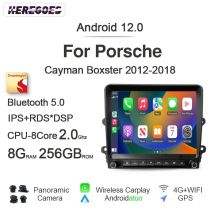 Wireless Carplay Auto Android 13 Autoradio GPS-Player Navigation Autoradio Bluetooth WiFi für Porsche Cayman Boxster 718 911 987