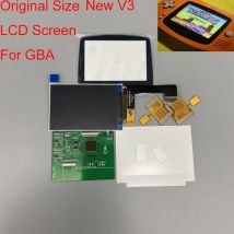 V3 IPS schermo LCD per GBA Highlight luminosità LCD per GBA Cut-free shell nessuna saldatura schermo