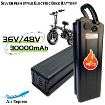 48 V 36 V 30 Ah 18650 Lithium-Akku mit hoher Kapazität. Geeignet für Silver Fish-Motoren unter 250–3000 W