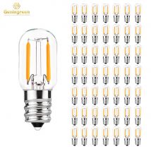 Genix green t22 1w dimmbare Mini-Nachtlicht lampen Vintage e14 Basis 220v 2200k 4500k 6000k Innen dekor antike röhrenförmige LED-Lampe