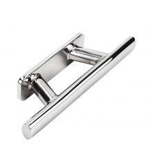 Edelstahl-Dockklampe, Deck-Hardware-Ersatz, 2-Loch, einfach zu installierende Bootsklampe, Bootsseilklampe für Yachten, Kajak, Kanu