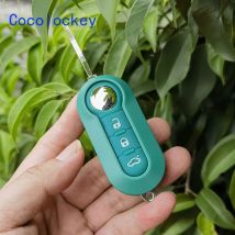 Cocolockey 3 Buttons Flip Remote Key Shell for FIAT 500 Bravo Croma Doblo Ducato Fiorino Linea Panda Grande Punto Scudo