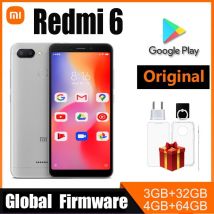 Xiaomi Redmi 6 Smartfon Google Play Telefon komórkowy 5,45" Pełny ekran AI Face w używanym telefonie