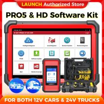 X-431 Heavy Duty Software Kit & PRO5 Smartlink LAUNCH Auto Diagnstic Tool LKW Scanner 12V 24V Heavy Duty Automotive