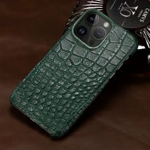 LANGSIDI Marke Original Krokodil Echt Leder fällen für iphone 17 Air 16 15 14 pro max 17 pro max Echtes leder fundas abdeckung