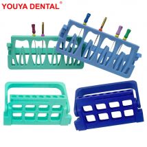 1 stück Dental Endo Dateien Halter 8 Löcher für Endodontie Dateien Zahnmedizin Endo Block Endo Box Sterilisation Autoklavierbar Zahnarzt Werkzeug