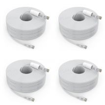 Annke 30M 100ft RJ45 CCTV Cavo di rete Ethernet Cavo di rete LAN Cavo POE per telecamera IP POE NVR Concatenon