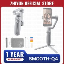 ZHIYUN ufficiale Smooth Q4 Smartphone Gimbal stabilizzatore portatile a 3 assi per iPhone 15 pro max/Xiaomi/Huawei/Samsung