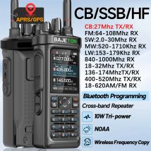 BAJETON BJ-9000 GPS APRS Radiotelefony 10W CB 27Mhz Odbiór Bluetooth Programowanie Daleki Zasięg NOAA VOX RT-950 RT-950PRO Radio Amatorskie