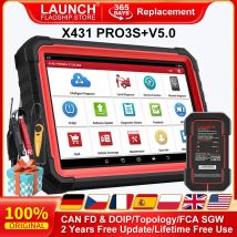 LAUNCH X431 PRO3S+ V5.0 Komplettsysteme Auto-OBD2-Scanner ECU-Codierung Aktiver Test ADAS-Kalibrierung Immo Programmierer Diagnosetool