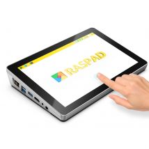 RasPad 3.0 - an All-in-One Tablet for Raspberry Pi with 10.1" Touchscreen and Built-in Battery for IoT, Programming, Gaming, 3D