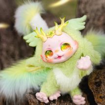 Illusion Creature Maytree Doll 18cm Szkielet Fantasy Biologiczne Śliczne Kolekcjonerskie Kawaii Zaskakujące Pudełko Pluszowa Zabawka Figurka Prezent Dla Dziecka