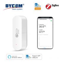 Ewelink ZigBee Sensore intelligente di umidità della temperatura Alimentato a batteria Controllo APP Termometro Igrometro Controller per Alexa Google