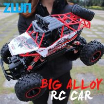 ZWN 1:12 / 1:16 4WD RC Auto Con Luci A Led 2.4G Radio Auto Telecomandate Buggy Fuoristrada Camion di Controllo Ragazzi Giocattoli per I Bambini
