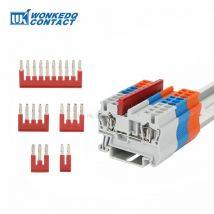 20 Pz FBS10-5 Ponticelli 2/3/4/5/10 Contatto PT2.5 ST2.5 PT/ST 2.5 mm Connettore FBS 10-5 Morsettiera su guida DIN Plug-in Bridge
