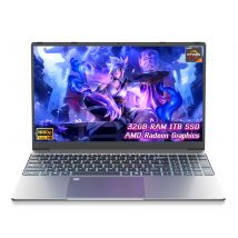Ninkear A15 Plus Gaming Laptop Computers AMD Ryzen™ 7 5825U 4.5Ghz 15.6' FHD IPS 32GB DDR4 + 1TB SSD Backlit Keyboard FP Unlock