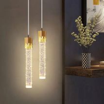 Nordic kryształowe lampy wiszące lampa sufitowa LED nocne oświetlenie wiszące do salonu kuchnia sypialnia sufit Home Decor