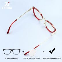 EYORA Textur TR90 Frauen Cat Eye Anti Blue Ray Lesebrille Anti-Reflexion Myopie Brillen Photochrome Progressive Brillen