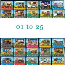 (W01 bis W50) Welcome House Animal NFC-Druckkarte für ACNH Games