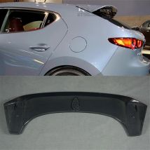 For Mazda 3 Hatchback/2019-2025 Year Real Carbon Fiber Roof Spoiler Wing Accessories Trunk Rear Tail Lip Body Kit