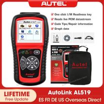 Autel Collegamento Automatico AL519 Strumento Diagnostico OBD2 Scanner Lettore di Codici a Scanner Automotriz Automotivo Auto Scanner diagnostico