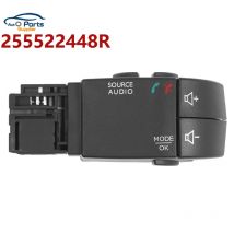 Nuovo 255522448R per interruttore del volante multifunzione Renault Cruise Switch l'interruttore del pulsante del Volume