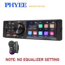 1Din 4,1 Zoll Touchscreen-Autoradio, Bluetooth 5.0 Freisprecheinrichtung, FLAC-Audio, USB-Schnellladung, 7 Farblichter MP5-Kopfgerät 7805C