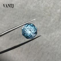 VANTJ 100 % natürlicher Sky Topaz, loser Edelstein, bester Schliff für DIY handgefertigten Schmuck, Montage, Frauen, Party, Geschenk, Großhandel