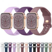 Cinturino in silicone morbido per Apple Watch 8 7 6 5 4 3 SE cinturino per IWatch Ultra 49mm 45mm