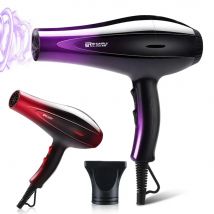 High-Power Ionic Hair Dryer Fast Heating and Hot/Cold 9 Gears Adjustment Home Professional Hairdryer Blow Dryer with Accessories