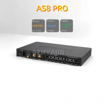 LHY AUDIO  AS8 Pro Flagship Audio HIFI Fever Switch 2.5G 10G Optical Isolation OCXO Clock Newly Launched