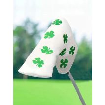 Golf Putter Head Cover, Blade Club PU Leather Protector, Universal Fit for All Putters and Golfers,Available in Black and White