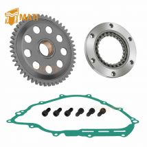 M MATI Starter One Way Clutch Idler Gear Dichtungssatz für Yamaha Grizzly 550 700 Rhino Kodiak Viking 700 2007–2024 3B4-15515-00-00