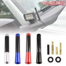 Auto antenne starke Radio Dach halterung fm am tupfen 8,5 cm Länge Auto Universal mit Schrauben Auto antenne Mini kurzes Fahrzeug zubehör
