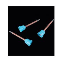 50pcs/Lot Dental Mixing Tips Impression Materials Lab Denture Laboratory Color Tubes Disposable Silicone Rubber