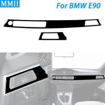 Für BMW 3 Serie E90 06-08 Klavier Schwarz Center Dashboard Air Outlet Trimmen Abdeckung Anzug Auto Innen Dekoration zubehör Aufkleber