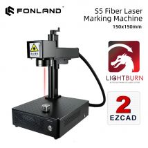 Fonland 20/30/50W S5 Incisore Macchina Laser a Fibra per CNC FAI DA TE Veloce Logo Mark Stampante Funziona con Gioielli Plastica Metallo Ceramica