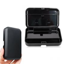 HAPPY Mehrfarbige Kunststoff-Tabakbox, 110 x 75 mm, King-Size-Format, tragbar, trockenes Kräuter-Zigarettenetui, Zigarettenschachteln, Geschenke für Männer und Frauen